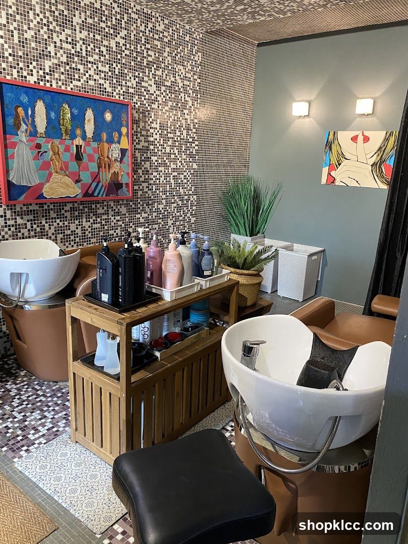 Hair Salon Wash Stations