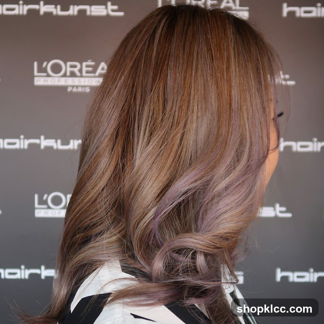 Woman with Ombre Hair