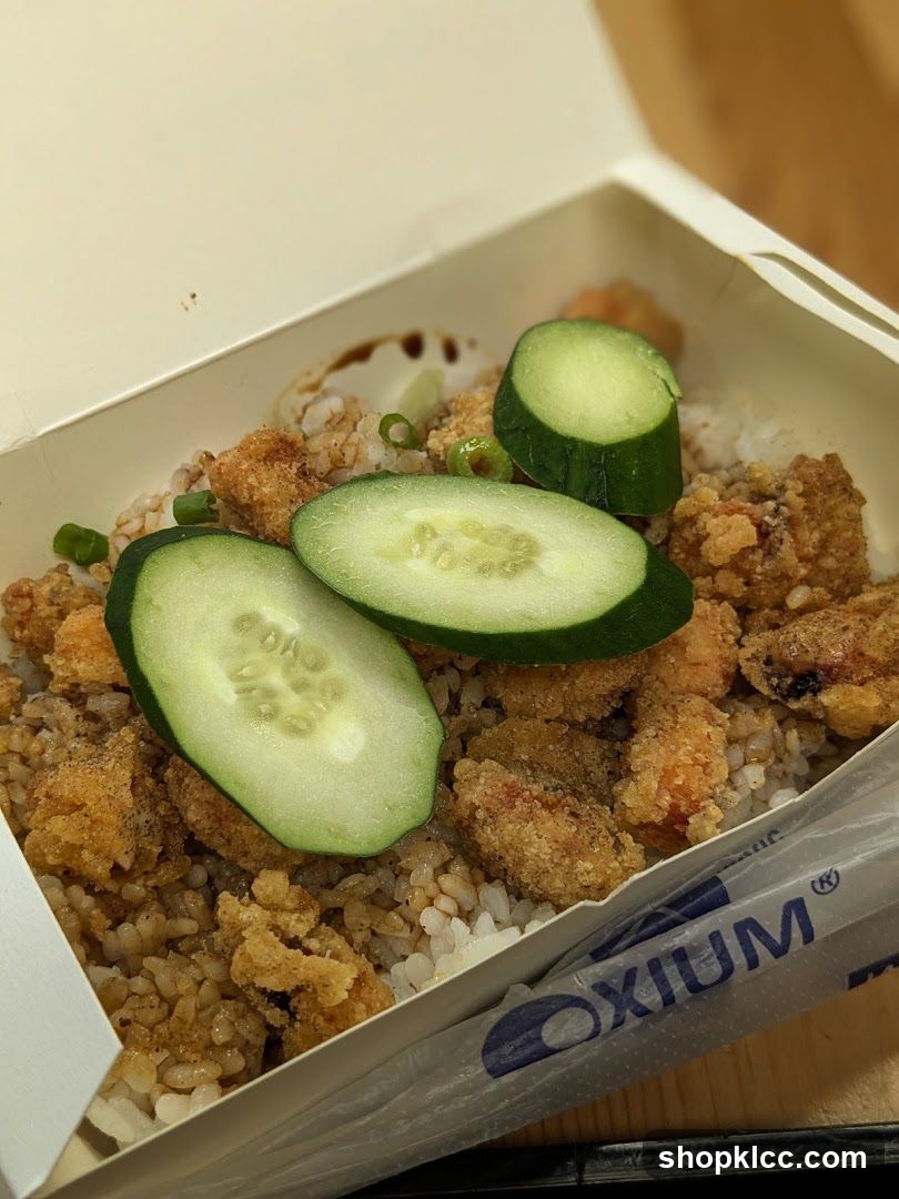 Fried Chicken and Rice