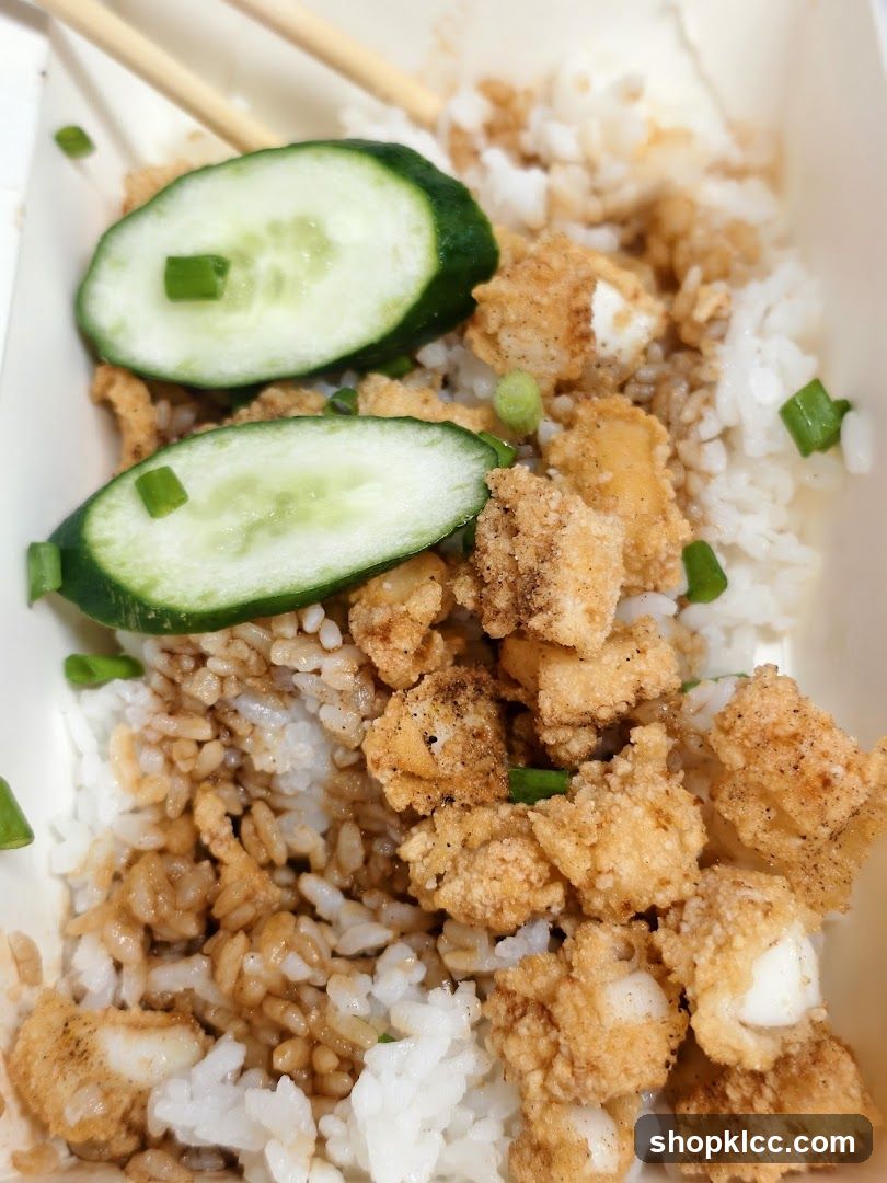 Fried Chicken and Rice