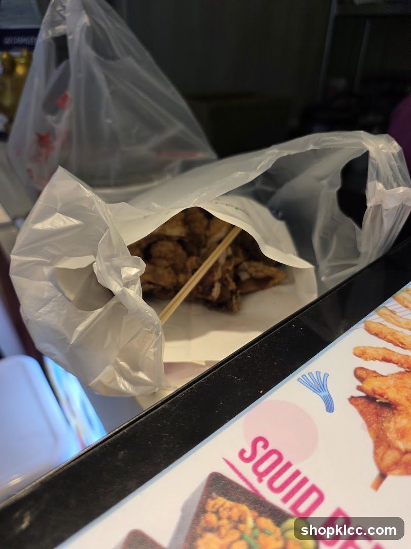 Fried Food in Bag