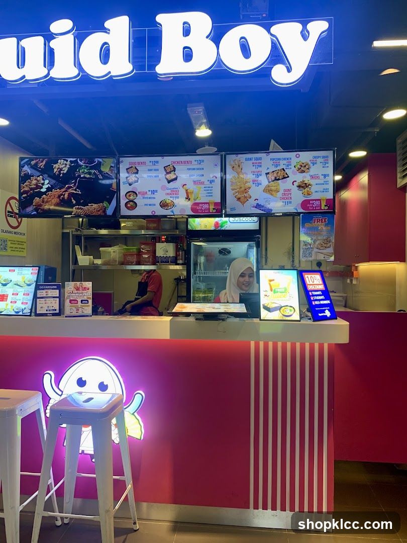 Squid Boy Food Stall