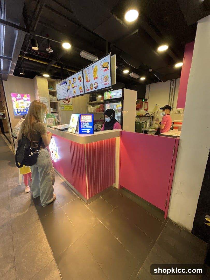 Fast Food Counter