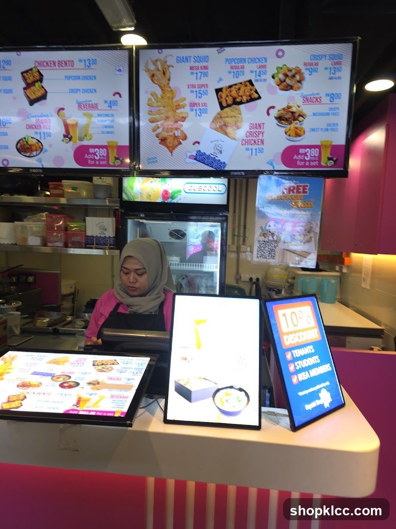 Food Stall Counter