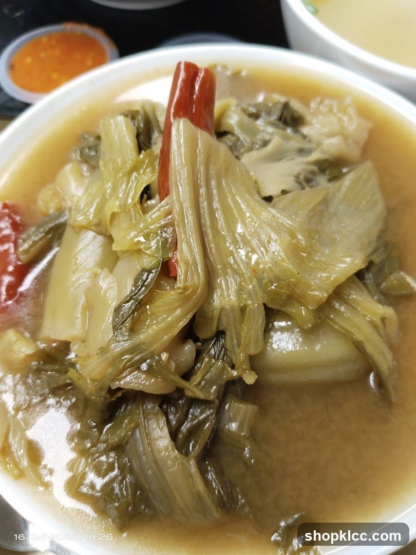 Braised Mustard Greens