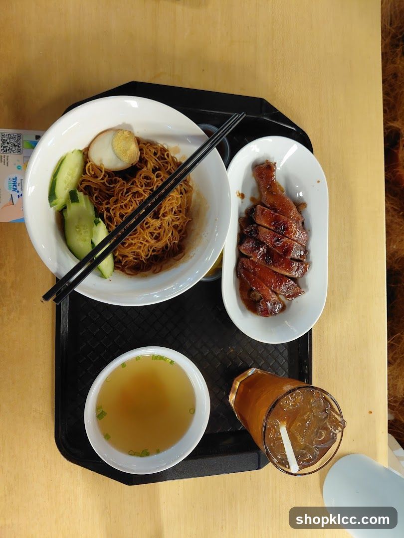 Noodles with Roasted Duck