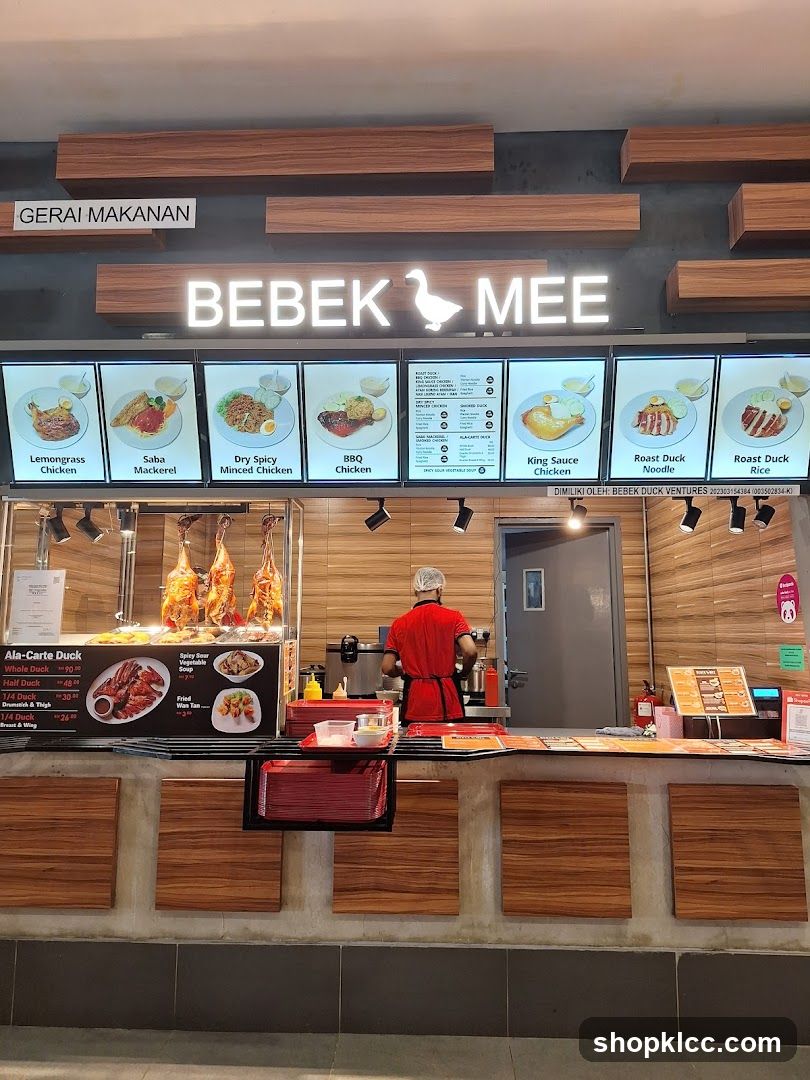 BEBEK MEE Food Stall