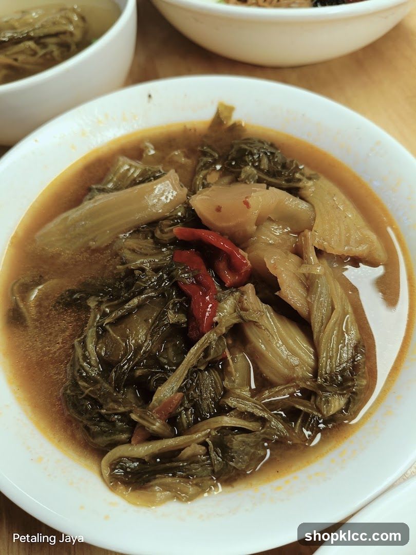 Braised Mustard Greens
