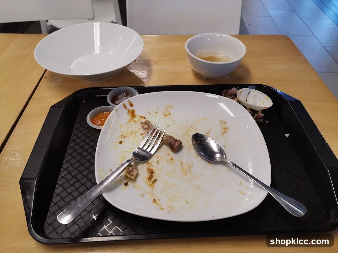Messy Table After Meal