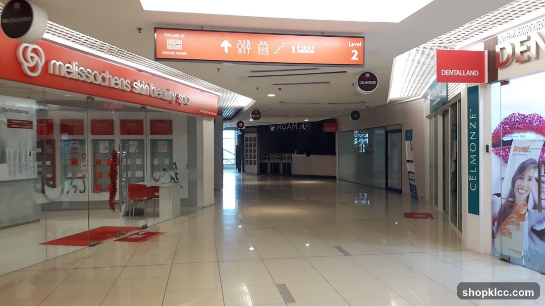 Shopping Mall Corridor Interior