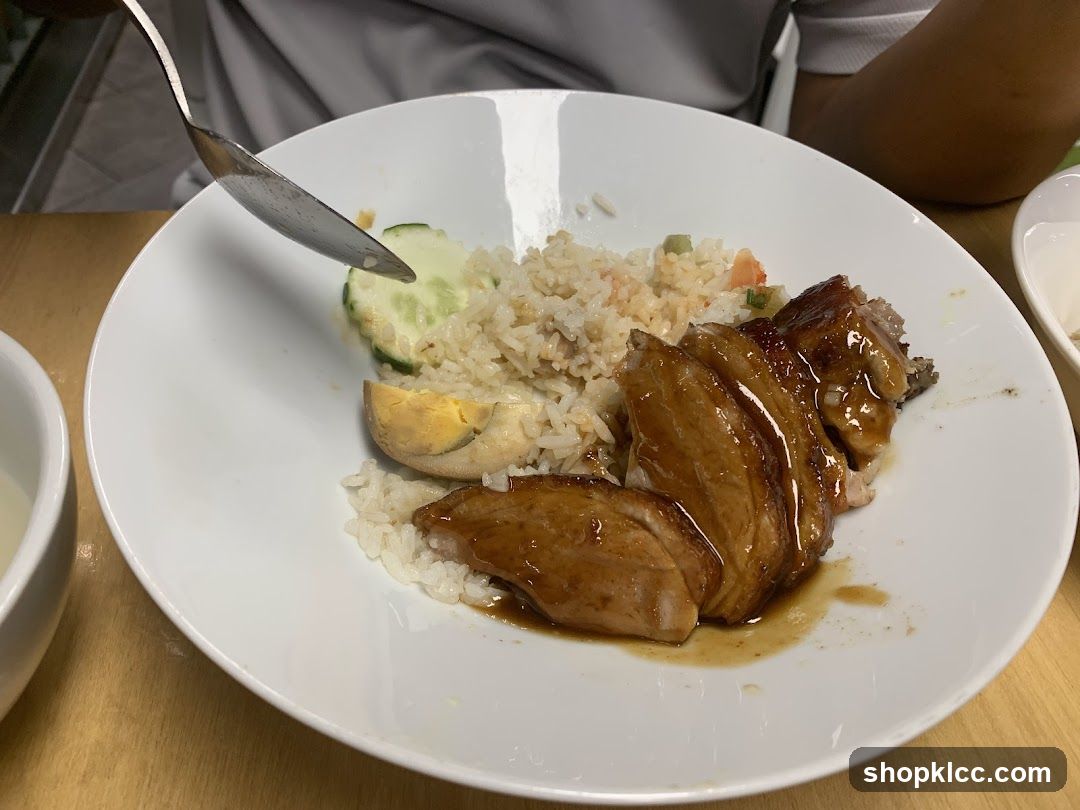 Roast Duck Rice