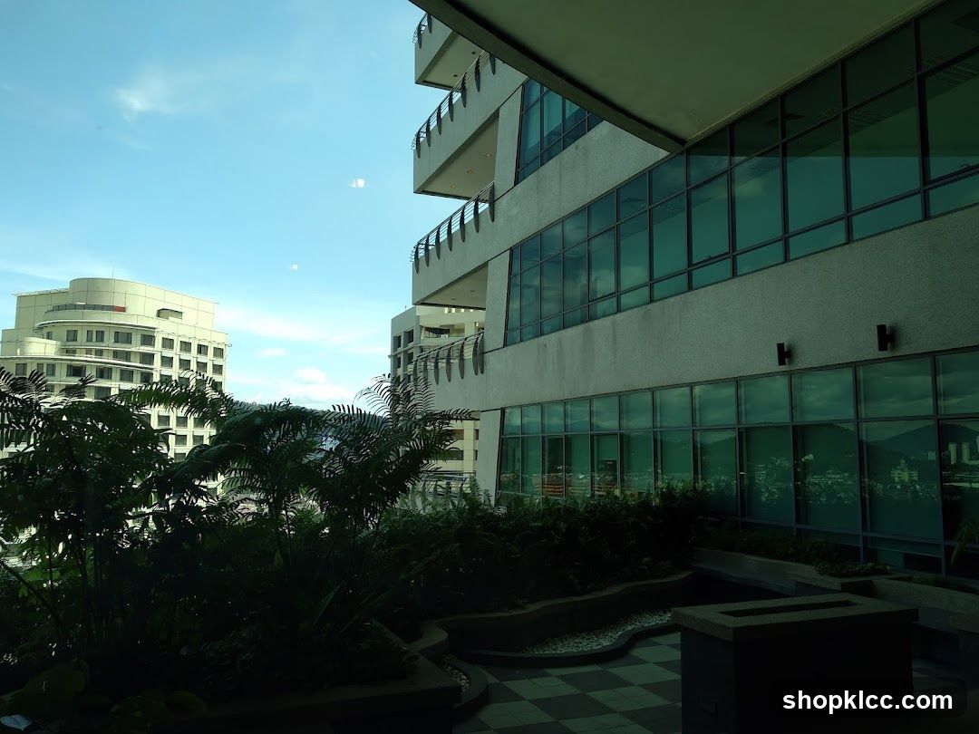 Building Exterior with Greenery
