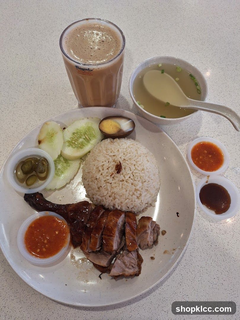 Roast Duck Rice Meal