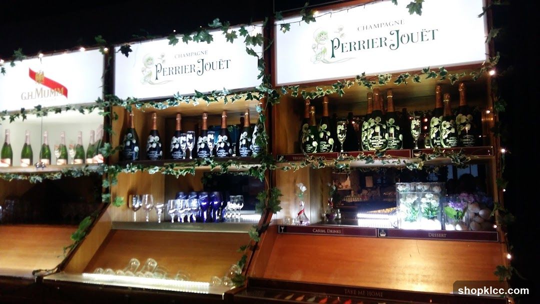Champagne Bar Display