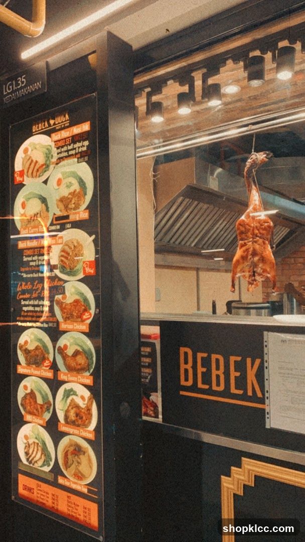 BEBEK DUCK Menu
