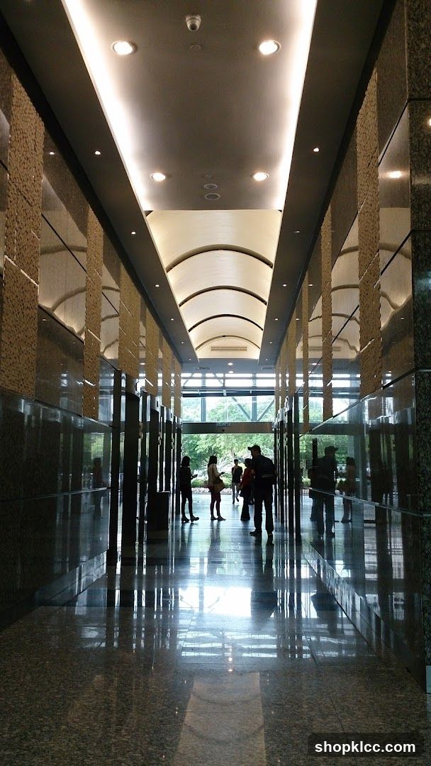 Interior Hallway with People