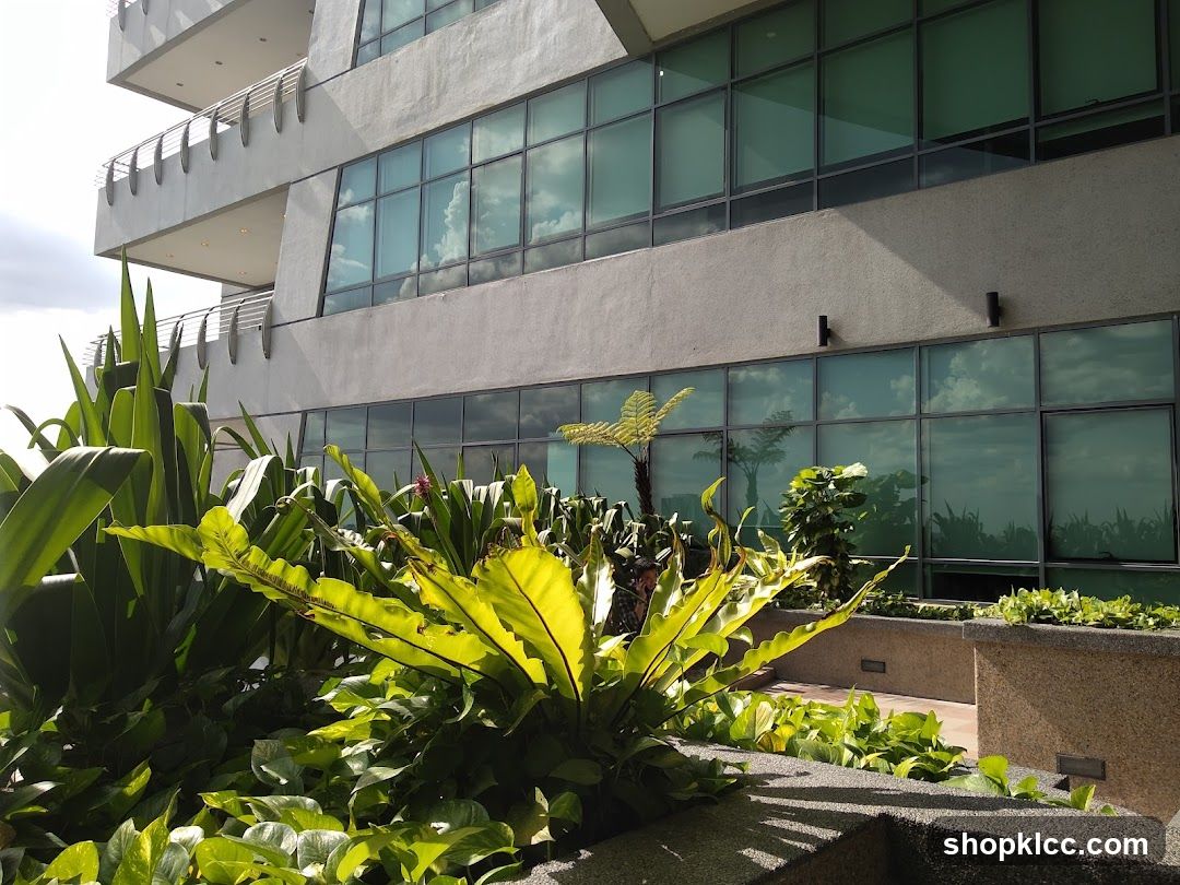 Building Exterior with Greenery