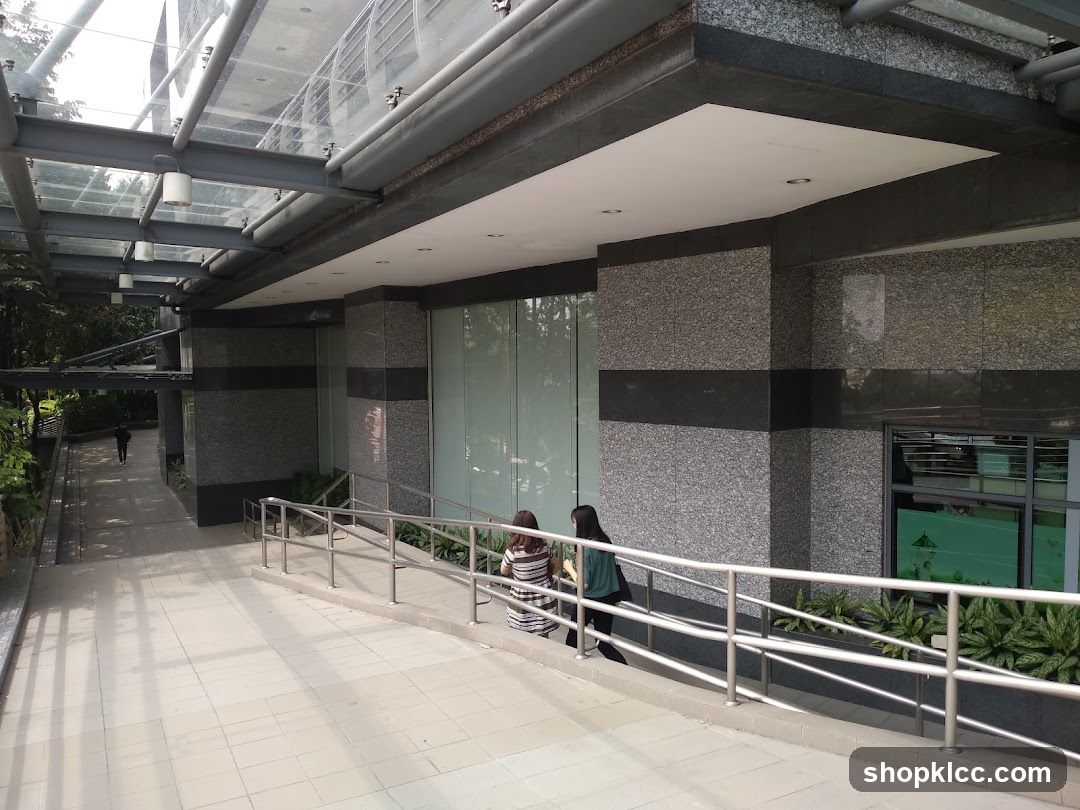 Building Entrance with People