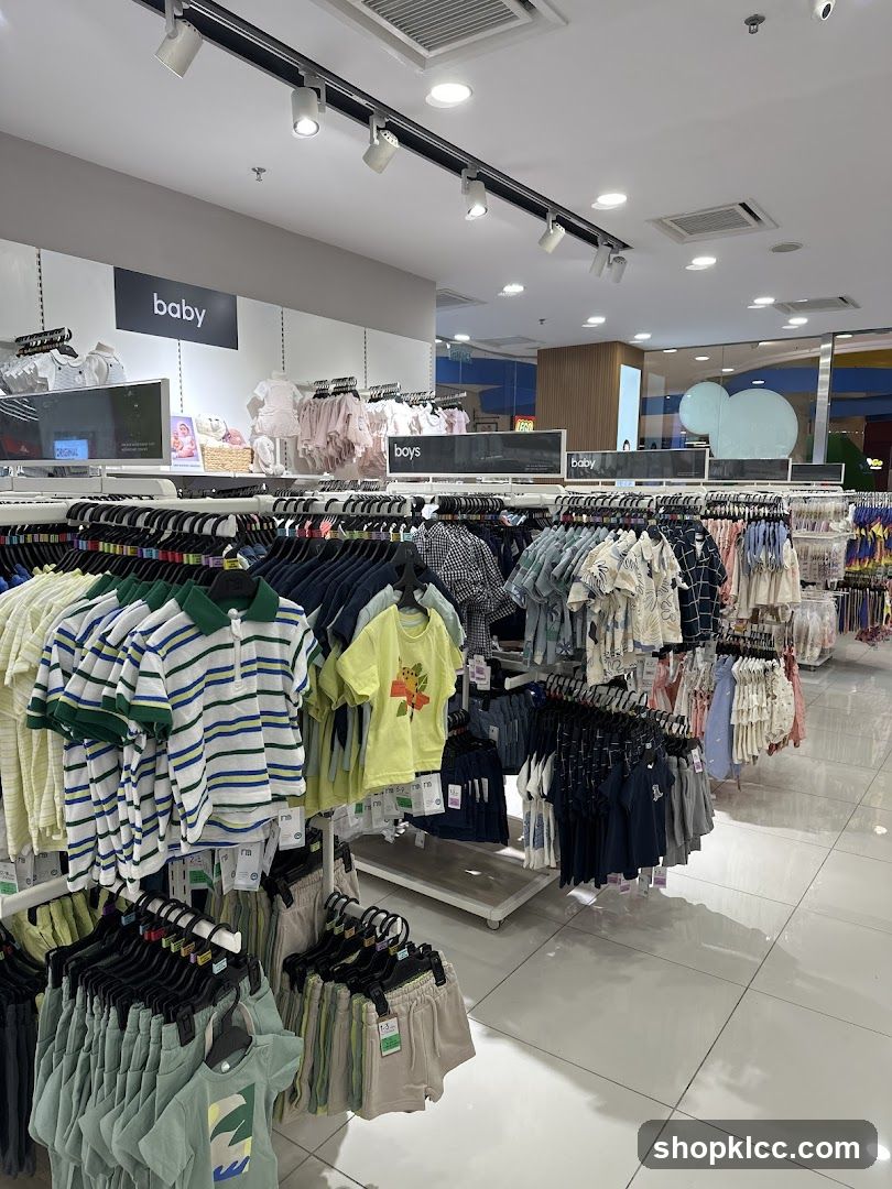 Baby Clothing Store Interior