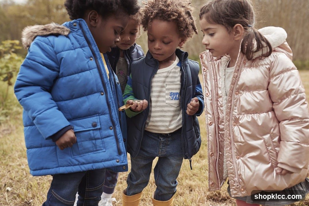Children in Winter Outdoors