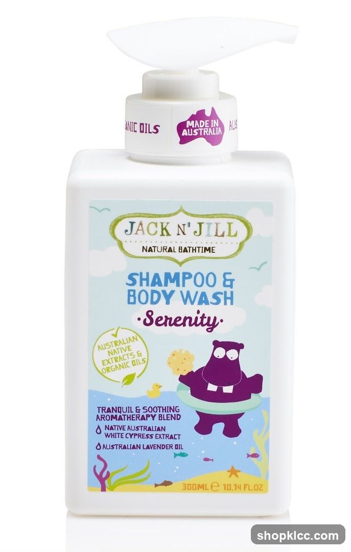 Jack 'n' Jill Natural Bathtime Shampoo & Body Wash - Serenity