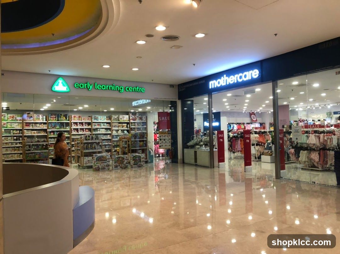 Shopping Mall Interior View
