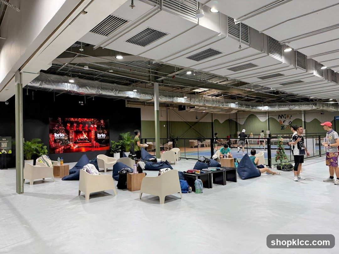 Indoor Sports and Lounge Area