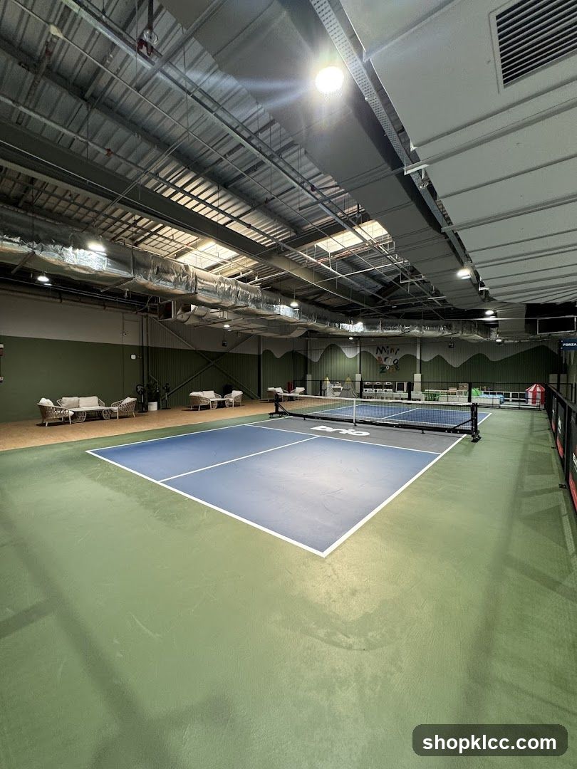 Indoor Tennis Court Facility