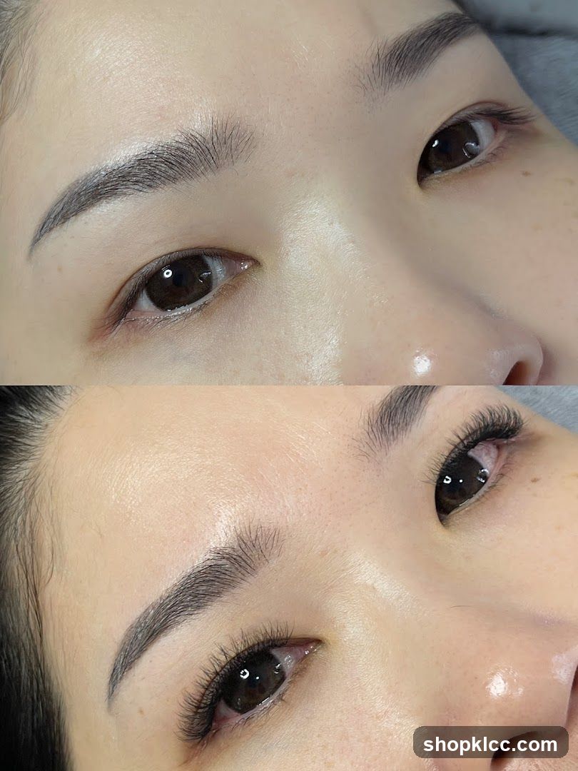 Eyes and Brows Close-up