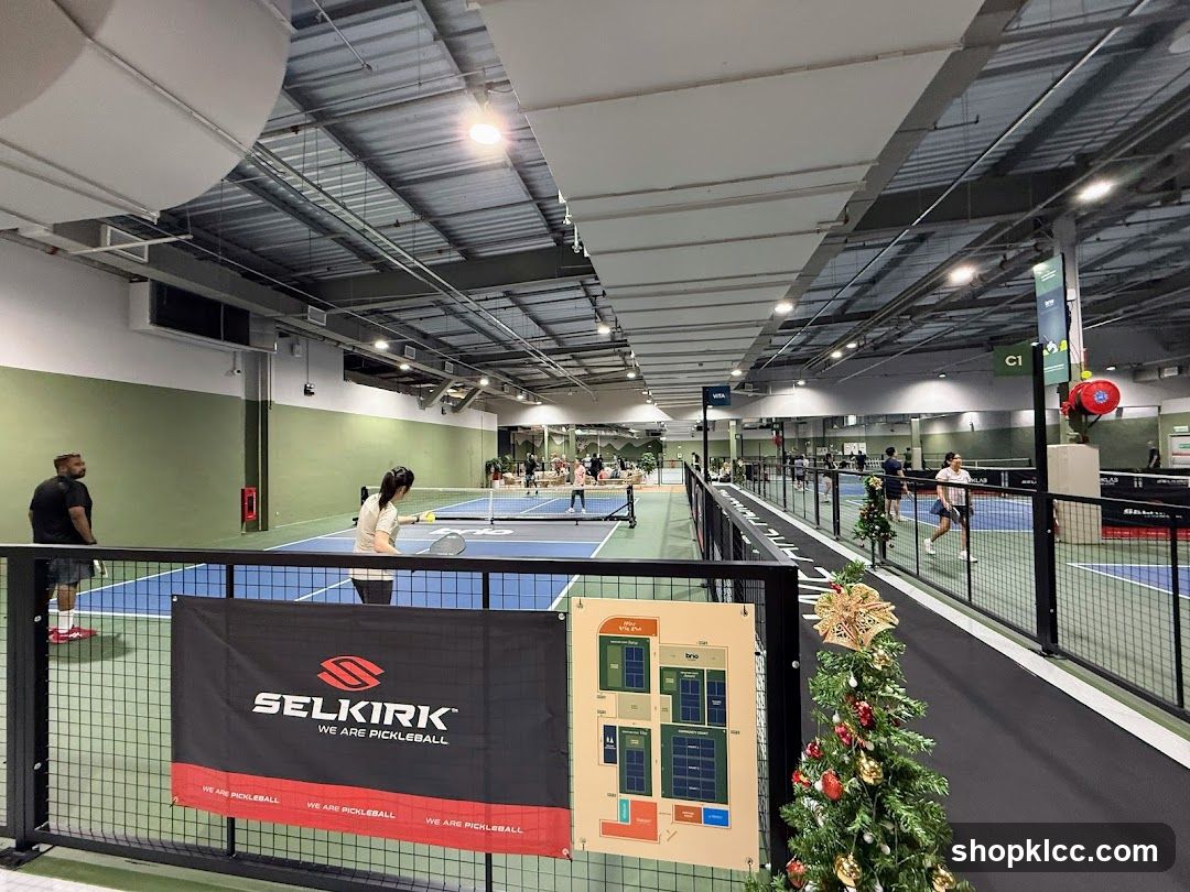 Indoor Pickleball Court Facility