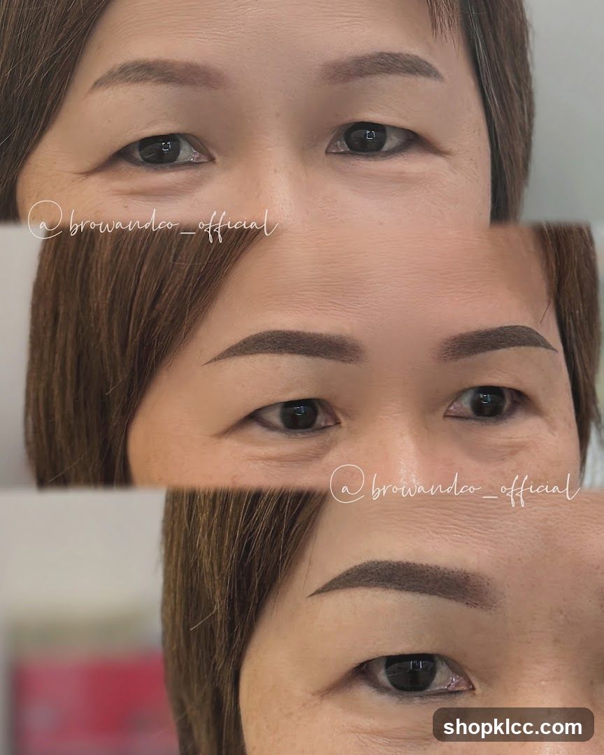 Brow and Leo Aftercare / Before & After Brows