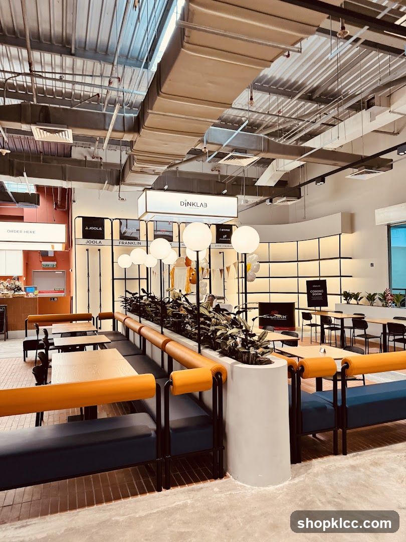 Modern Cafeteria Interior