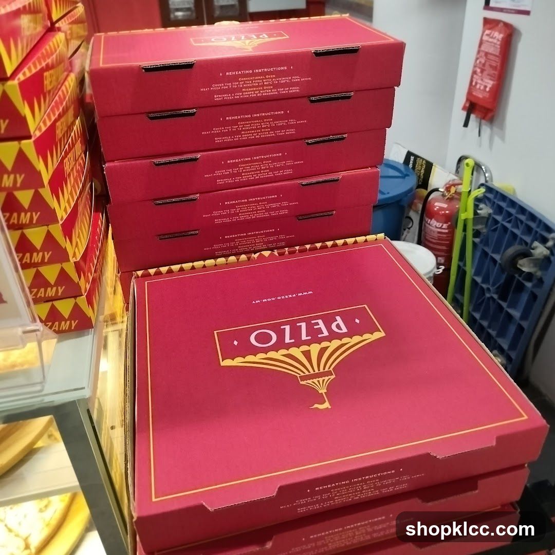 Pizza Boxes Display