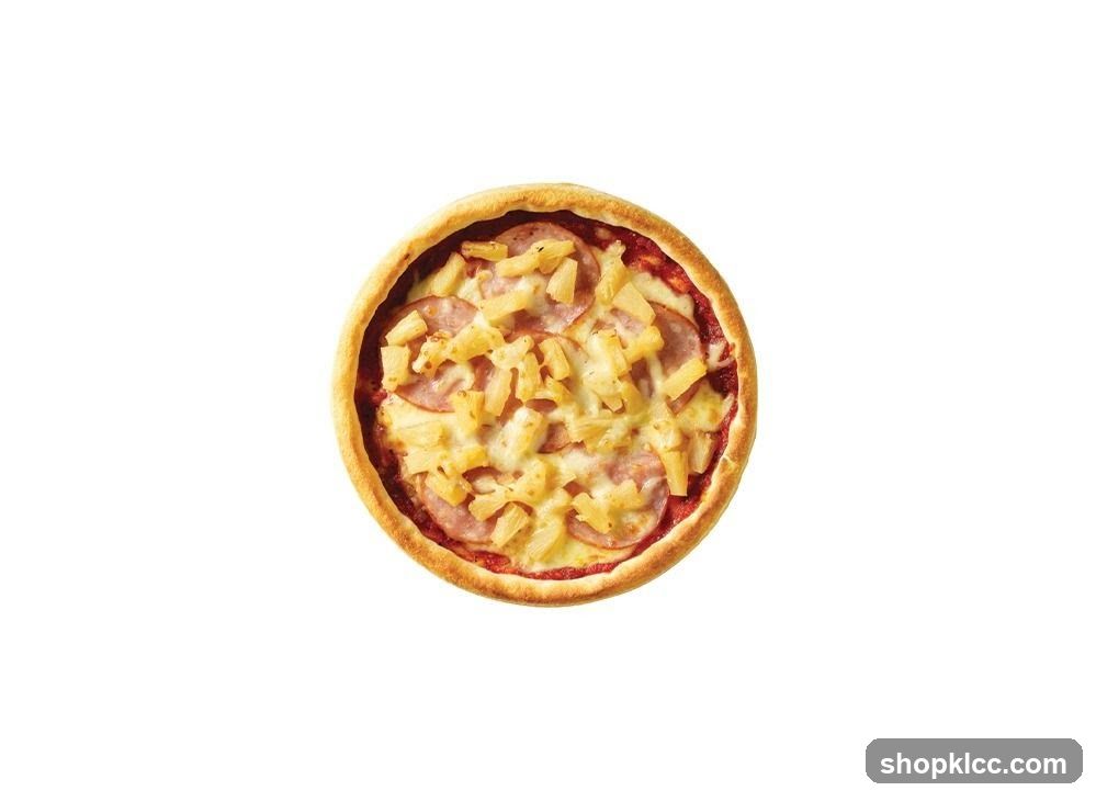 Pizza with Pineapple and Pepperoni