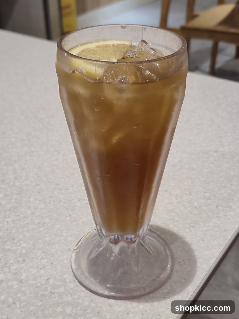 Iced Tea with Lemon
