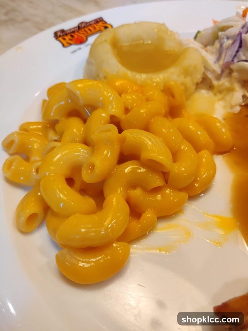 Macaroni and Cheese with Mashed Potatoes and Gravy