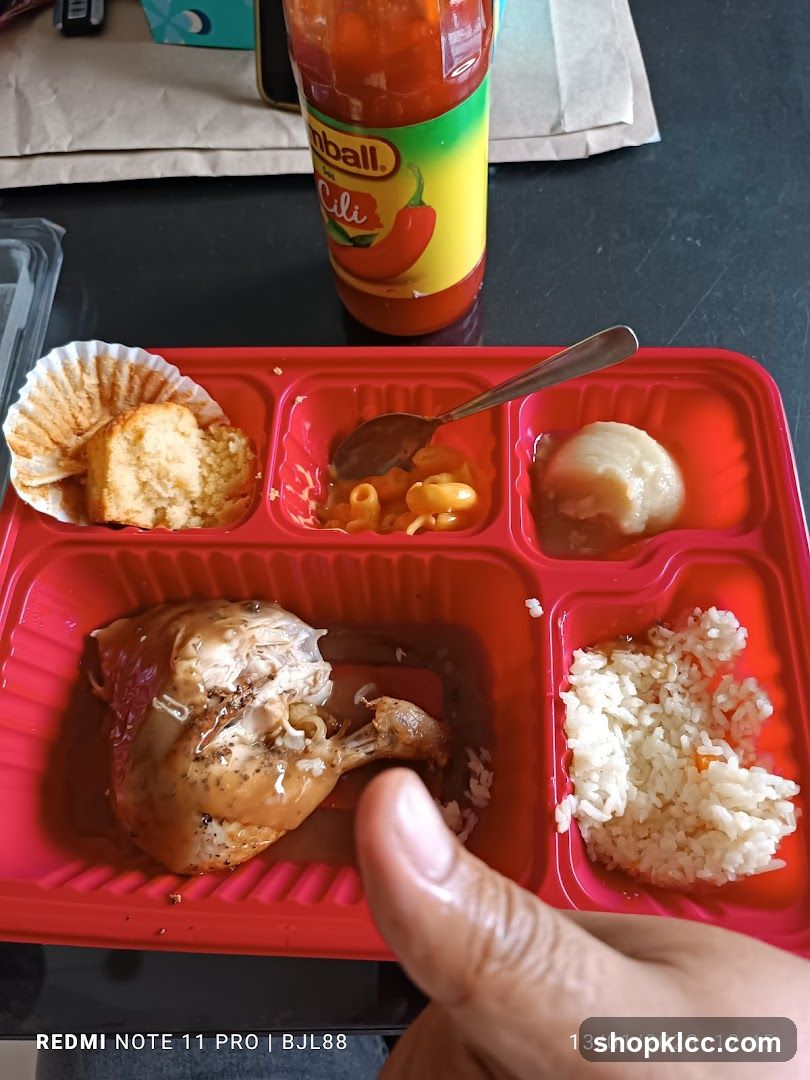 Meal Tray with Chicken and Sides