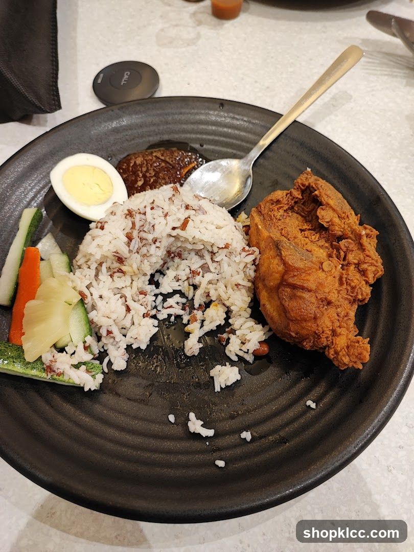Fried Chicken with Rice