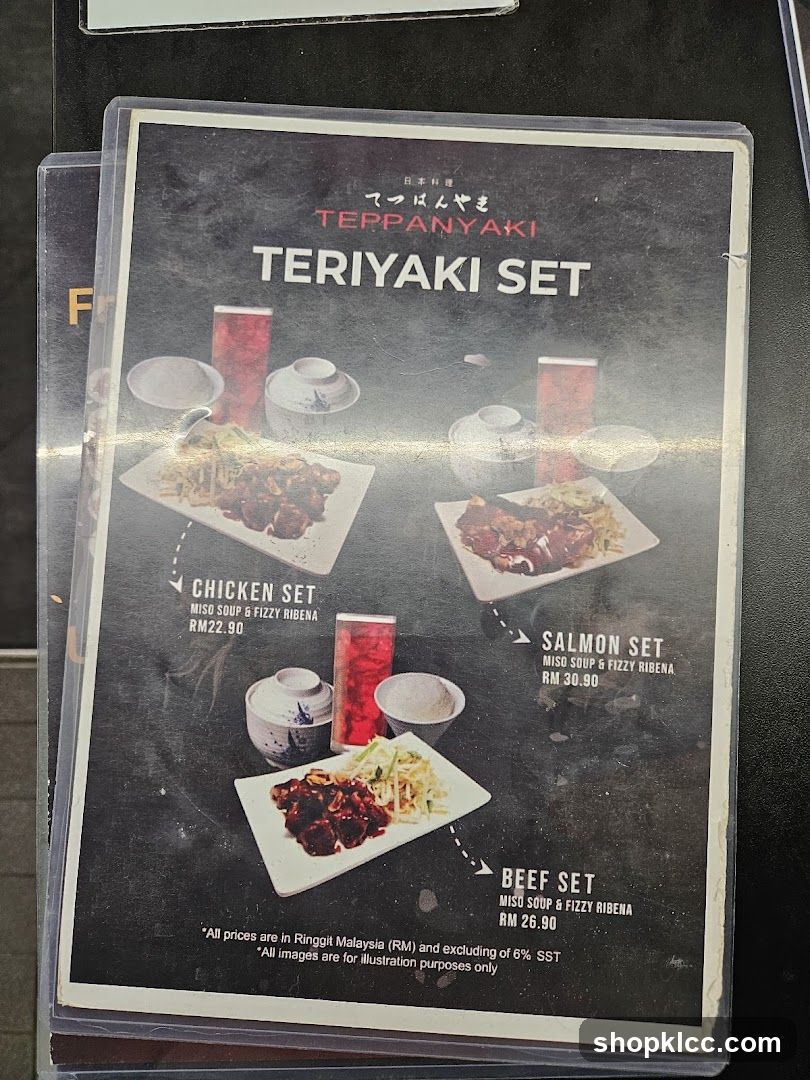 TEPPANYAKI TERIYAKI SET