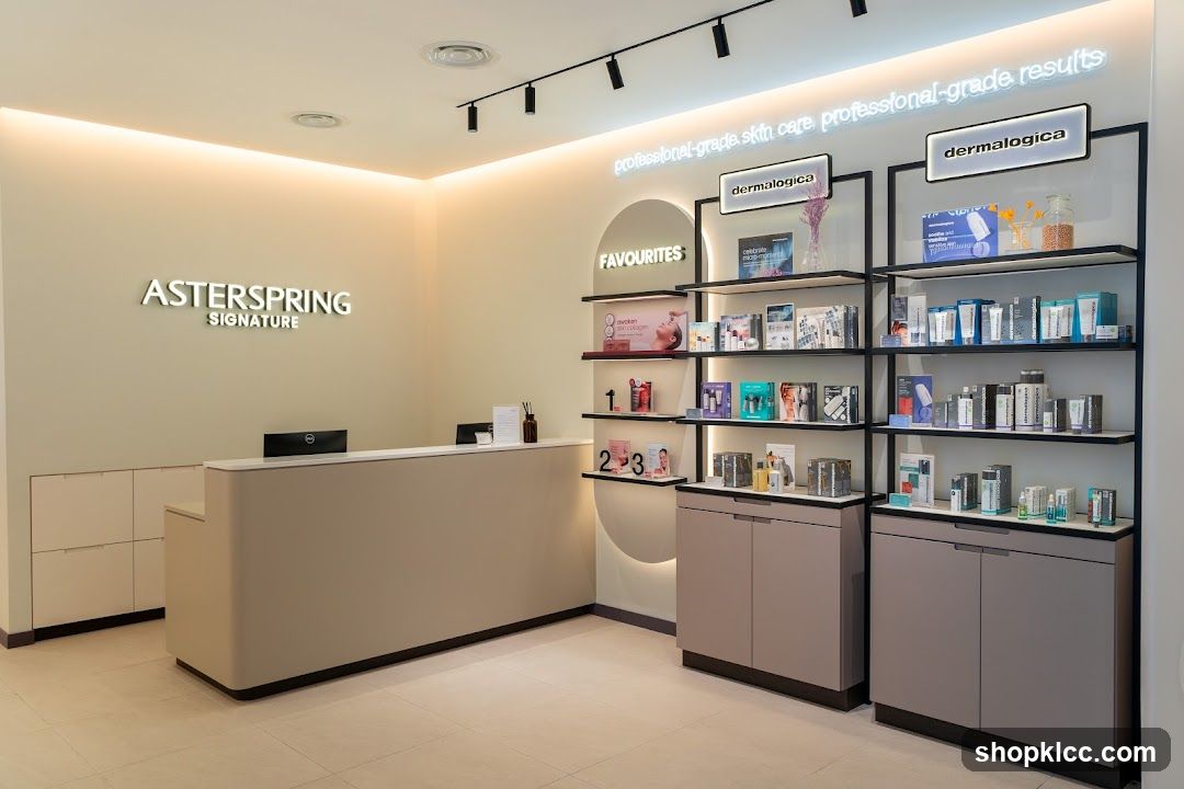 Skincare Store Interior
