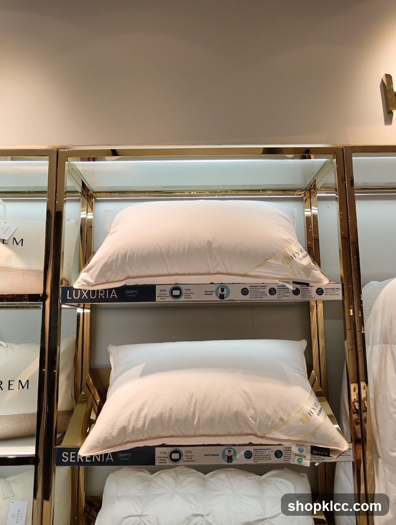 Pillows on Display