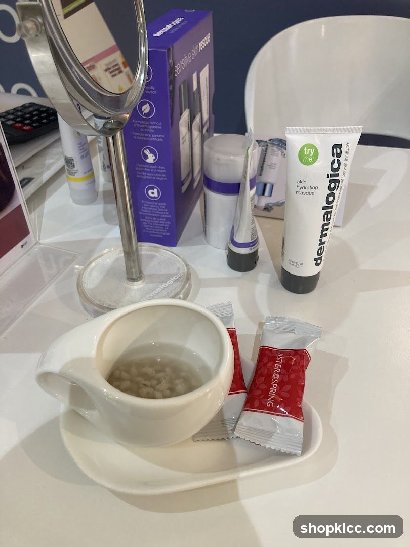 Skincare Products and Sample