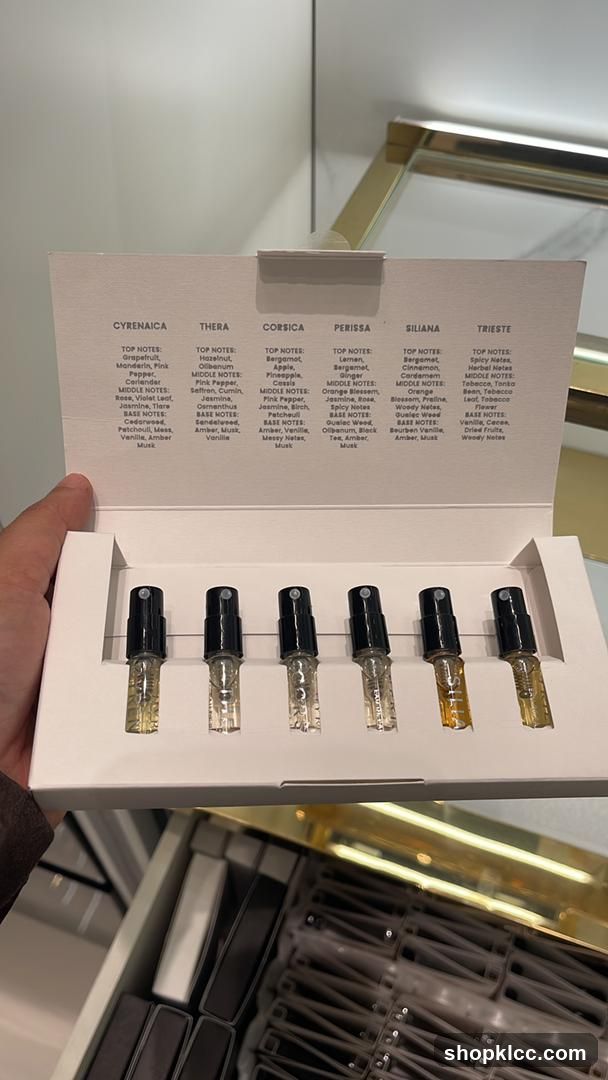 Perfume Sample Set