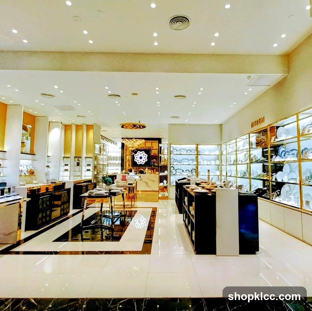 Elegant Home Goods Store Interior