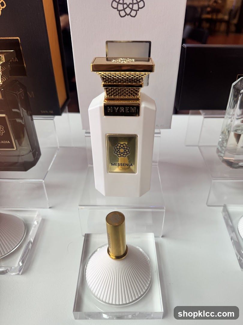 Perfume Bottles on Display