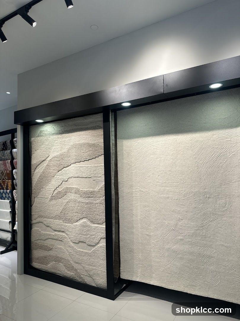 Display of Rugs