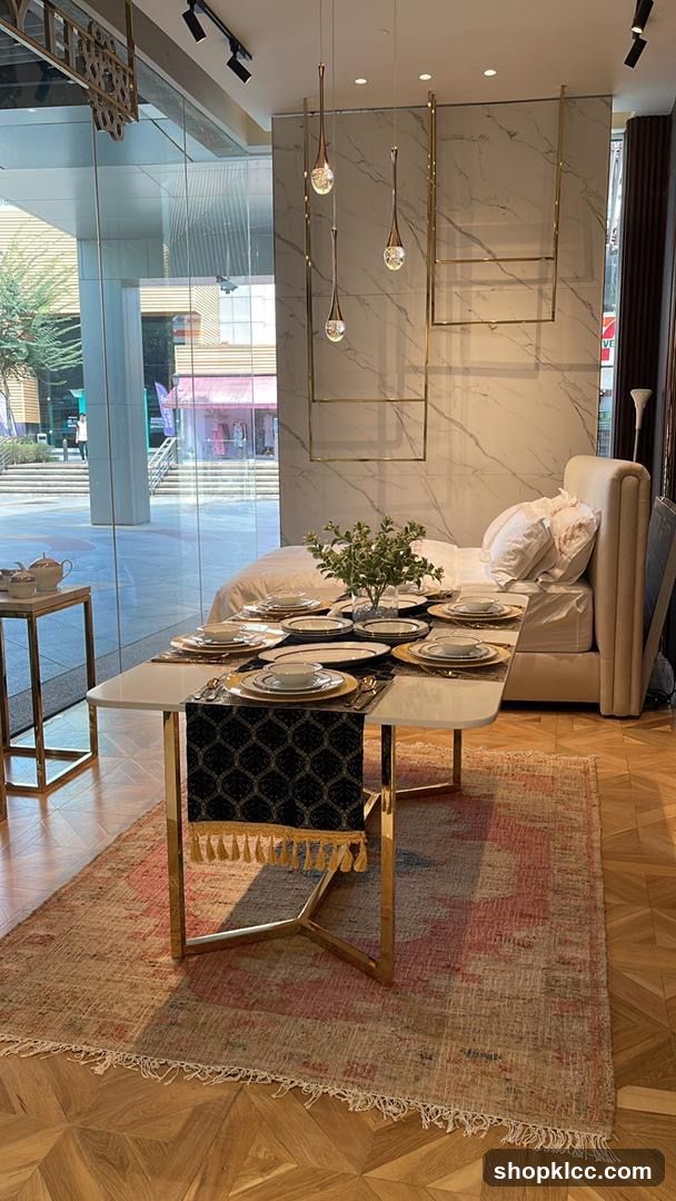 Elegant Dining and Bedroom Display