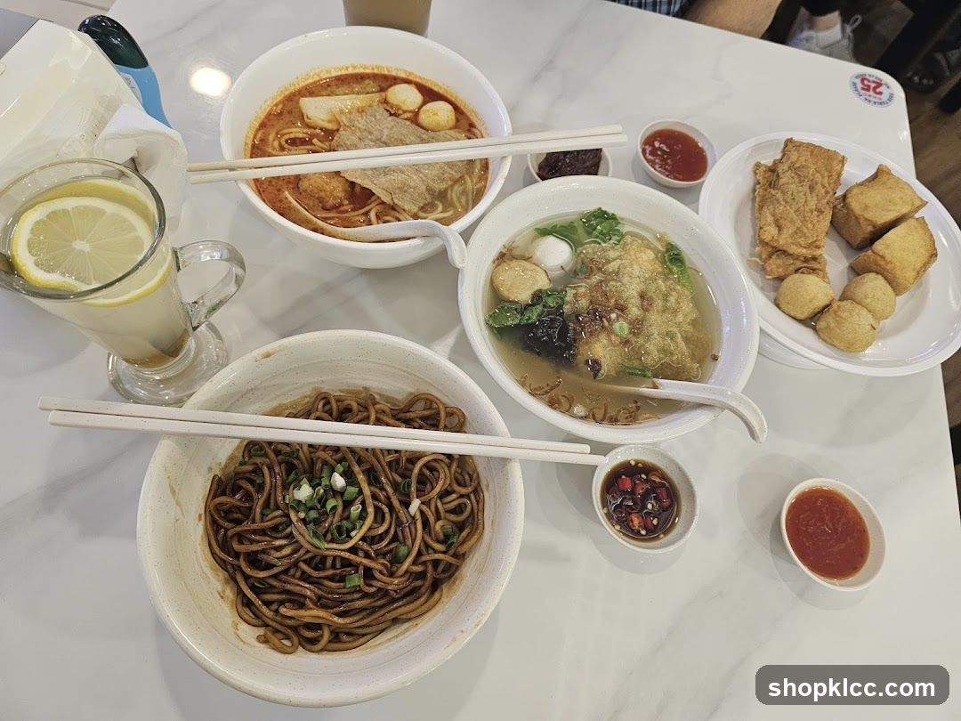 Noodle Dishes and Sides