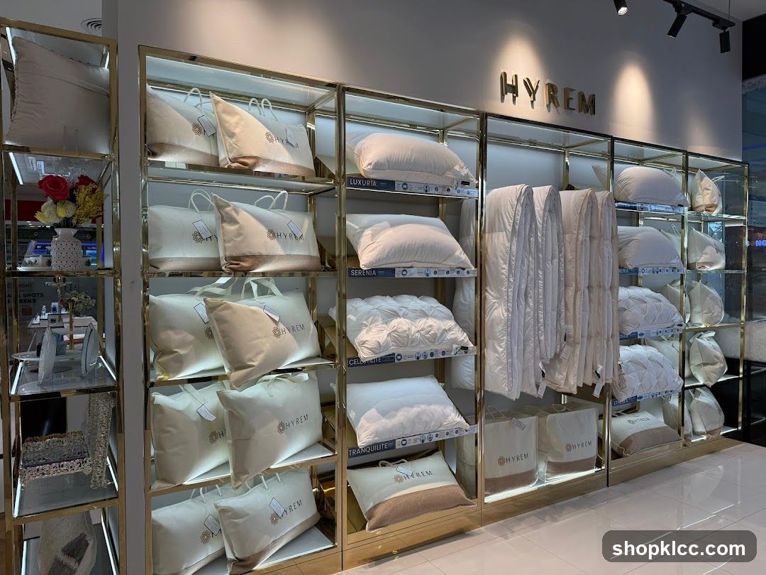 Bedding Store Display
