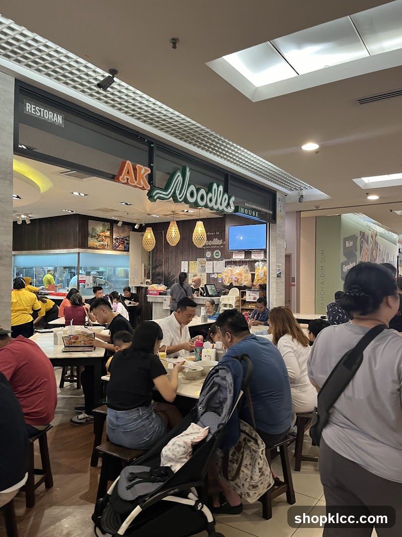 AK Noodles House Interior